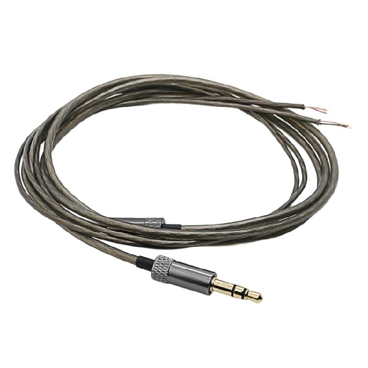 

DIY Headphone Project Cable Semi Finished 3.5mm Plugs TPE Jackets With OxygenFree Coppers Cores For Sound Builds