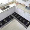 Nordic Style Cooking Space Mat Floor Carpet House Hold Carpet Easy Long Strip Door Mat Modern Style Entrance Doormat Home Decor