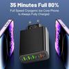 3.1A Multi-Port Mobile Charger: 2 Type-C PD + 4 USB Travel Charger