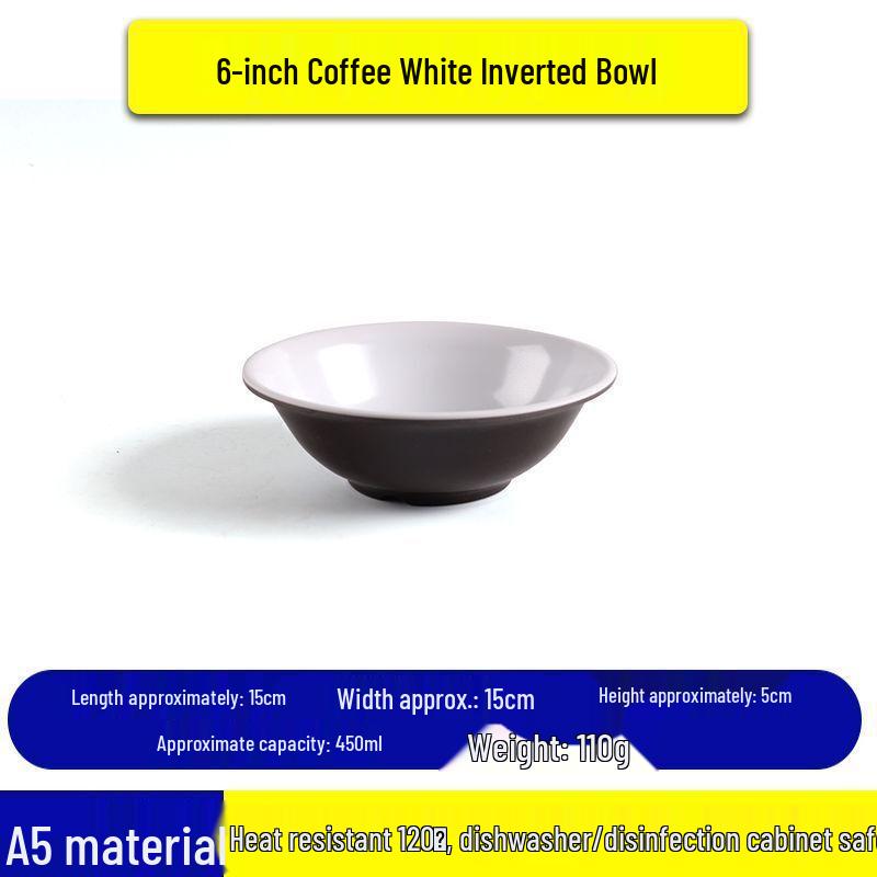 Jijun High-Temperature Resistant Melamine Noodle Bowl