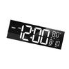 Modern LED Digital Clock 16" with RGB Lights 11 Scene Modes Big Display Dual Alarm Function and Room Temperature Feature