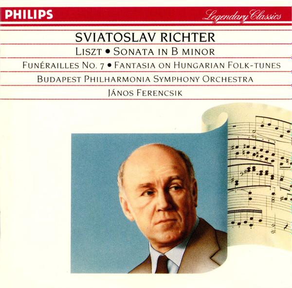 

CD SVIATOSLAV RICHTER, FRANZ LISZT, TH - Sonata In B Minor 4221372 Philips 1988 Japan Classical Used