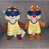Used Disney Resort Swiss Summer Chip Dale Plush Shoulder Pouch