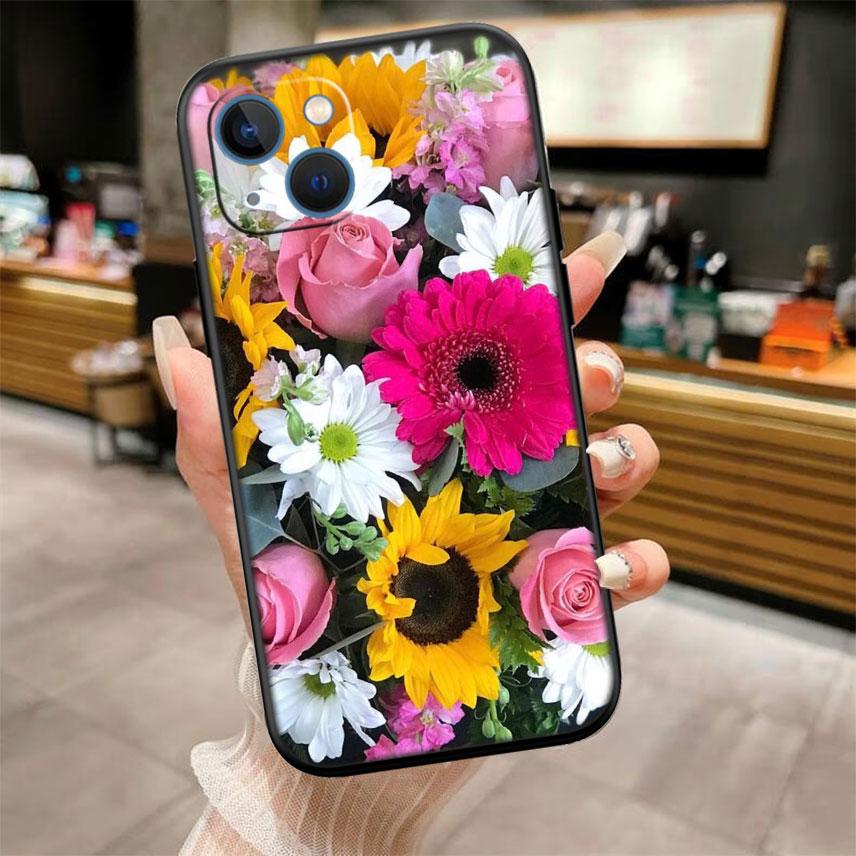 IK13 Beautiful Roses Flower Case for Samsung M06 M15 M16 M35 M55 M56 A36 A42 A50 A50S A51 A52 A32 A33 A05 A05S A06 A16 A20