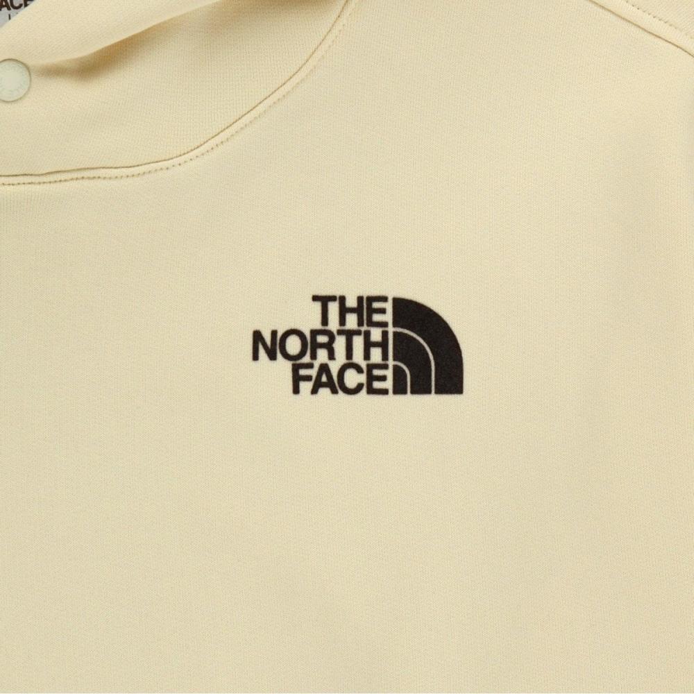The North Face White Label Logo Hooded Pullover Egg Yellow Nm5pr52l