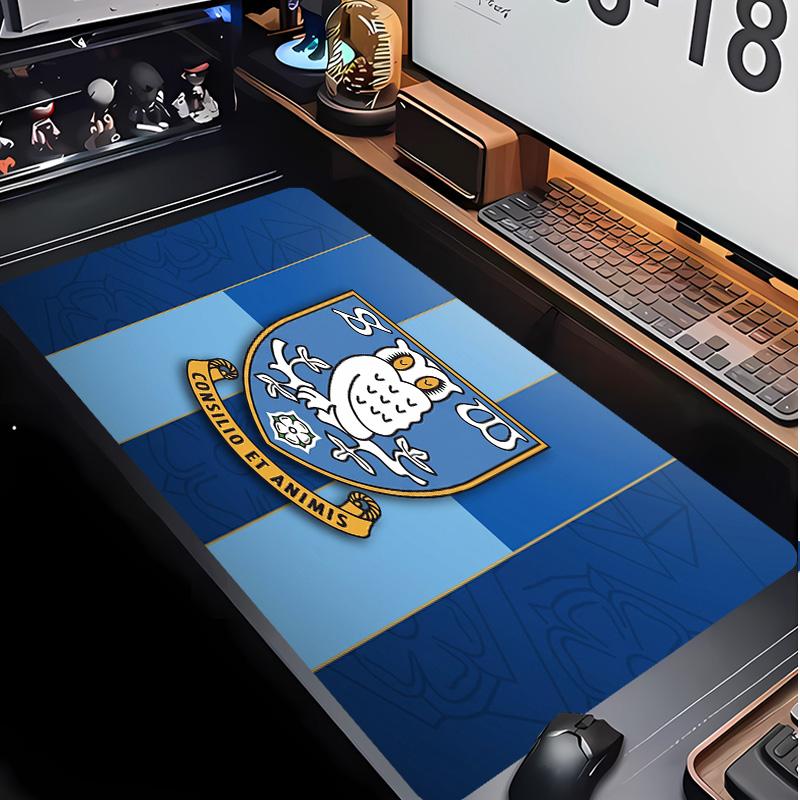 Sheffield Wednesday Football Pattern Mouse Pad Non?Slip Rubber Base Gaming Mousepad For Desk Office Home