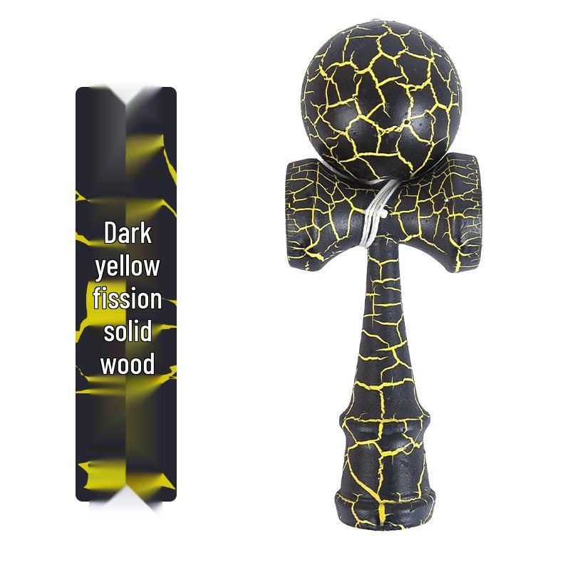 

Деревянная Кендама Игрушка для Развития Навыков для Детей и Взрослых - Улучшает Координацию Рук и Глаз Посредством Веселой, Обучающей Игры.