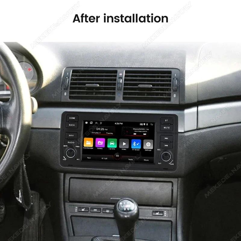 7 Inch Android Stereo for BMW E46 Carplay Car Radio Autoradio WIFI GPS Navigation 2din No DVD Automotive Multimedia Video Player