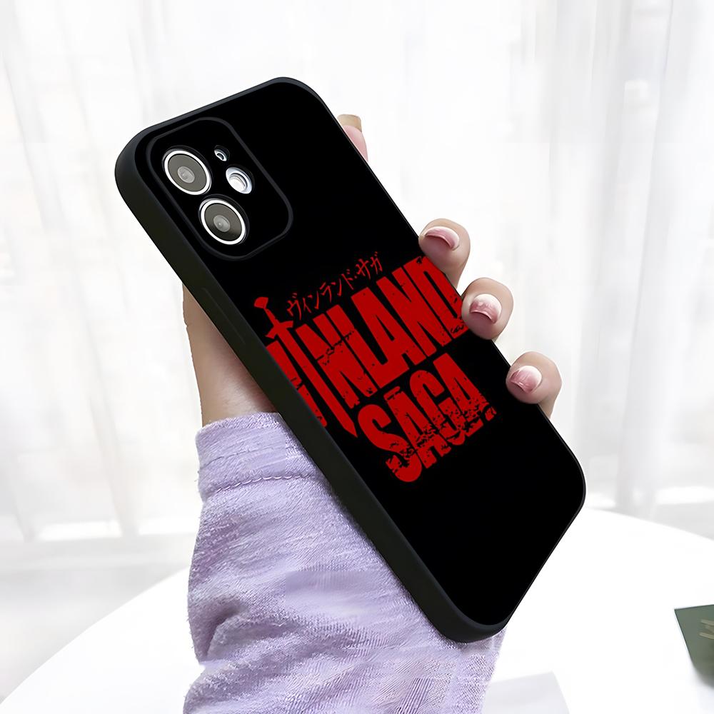 V-Vinland Saga Manga Phone Case For IPhone 17 Pro Max 15 Pro 16 14 Plus 12 13 Mini 11 Pro Shockproof Soft Cover