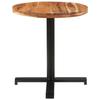VidaXL Bistro Table Round Ø70x75 Cm Solid Acacia Wood 320279