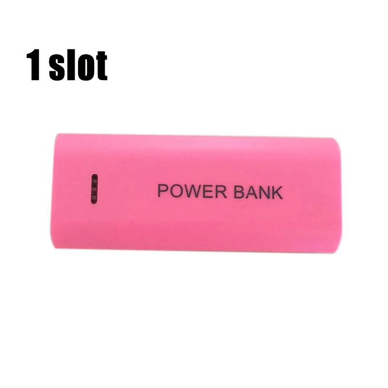 NEW! Portable Power Bank Case DIY 2Cell 18650 Battery Box For Smart Phone Charge 5V 1A For 18650 Battery With Indicator Light