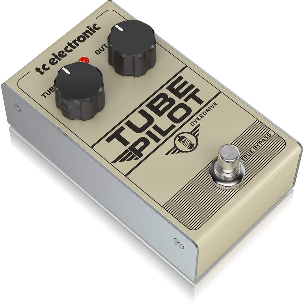 TC Electronic Analog Tube Overdrive Pedal Guitar Effects Pedal Analog Circuit Design 12AX7 Vacuum Tube Simple Operation True Bypass TUBE PILOT