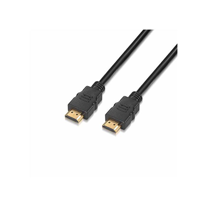 Câble HDMI 2.0 - AISENS - A120-0118 - Haute Vitesse - 0.5 m - Ultra HD 4K - Noir