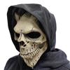 Skull Warrior Horror Latex Mask Halloween Death Demon Skull Prop Headgear