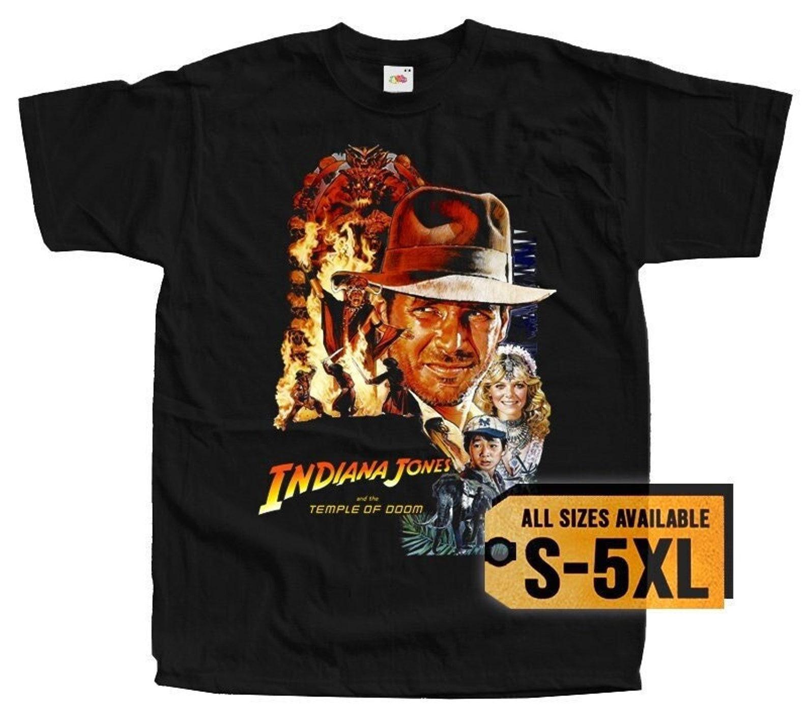 Indiana Jones V5 Poster Men T-Shirt all sizes S-5XL 2XL