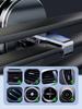 New Gravity-Sensing Car Air Vent Phone Holder - 4-Point Anti-Slip Clamp + Fan Blade Stabilizer, Universal for All Phones
