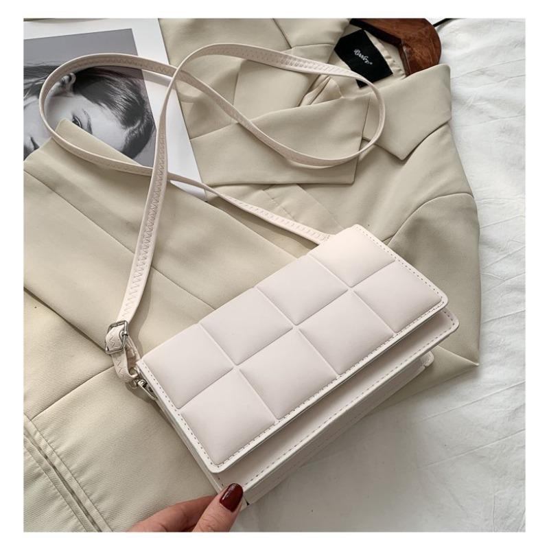 Korean Minimalist New Women's Bag, Street Trend Single-shoulder Armpit Bag, Crossbody Small Square Bag