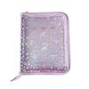 A5 Laser Star Zipper Binder Photo Card Collection Book Transparent Album A5 Card Album 3-inch Love Small Card Storage Album