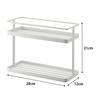 Yamazaki Kitchen Stand, White, Approx. W28 x D12 x H21cm, Tower, 6777