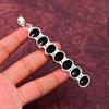 Awesome Black Onyx Gemstone Pendant: 925 Sterling Silver Handmade Pendant Necklace Jewelry