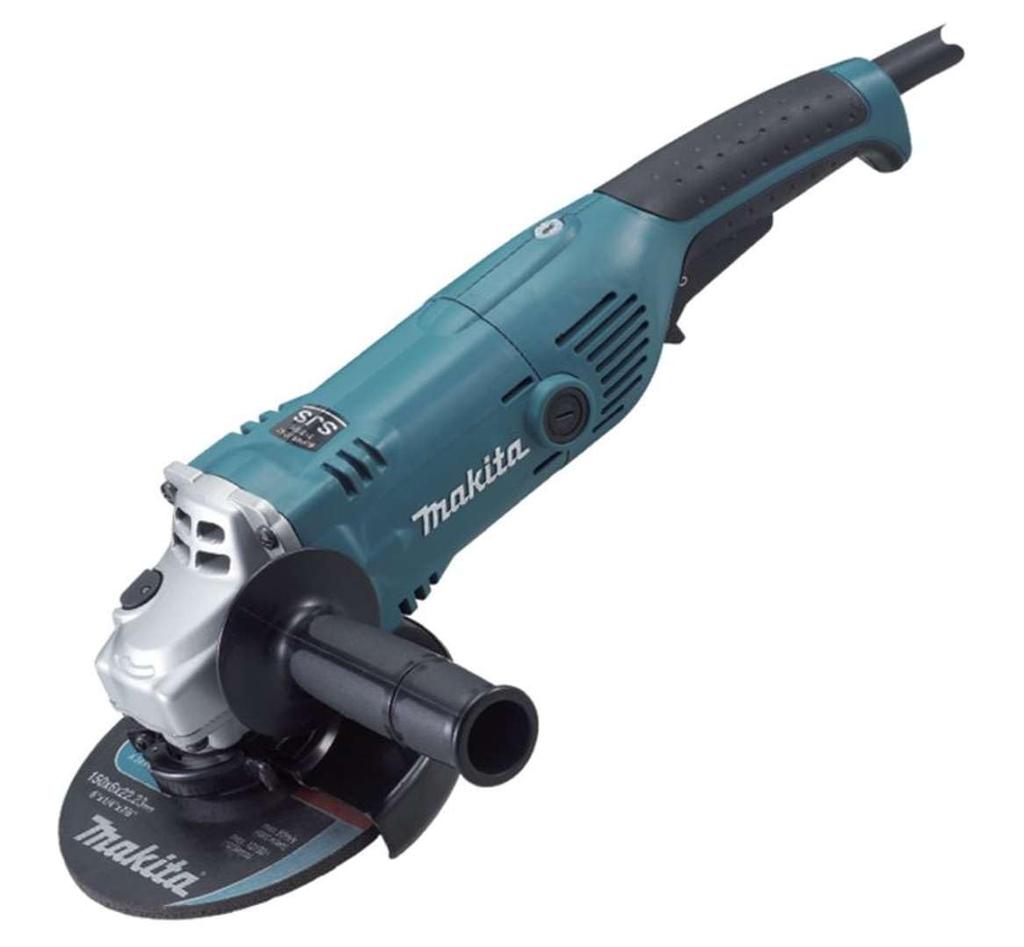Makita GA6021C Electronically Controlled Disc Grinder for Maximum Output 2200W AC, 150mm,