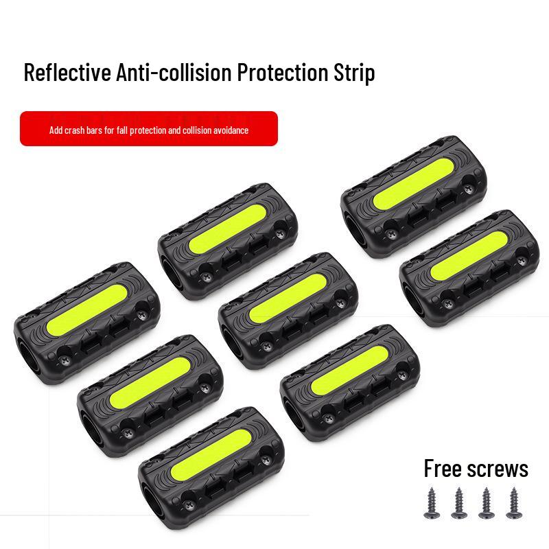 Universal 22-25MM Electric Motorcycle Bumper Guard - Anti-fall, Anti-collision Protection Block