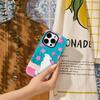 White Cat Among Blossoms Phone Case for IPhone 17AIR 16E 16 15 14 13 12 11 17 Pro Max Plus Double-layer Back Cover
