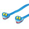 Cartoon Blue Snake Toy Realistic Poseable Snake Figurine Desk Fidget Toy Home Office Desktop Decoration Ornament Collectible Gift