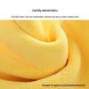 Dual-sided Water-Absorbing Coral Fleece Car Cleaning Towel with Edge Wrapping