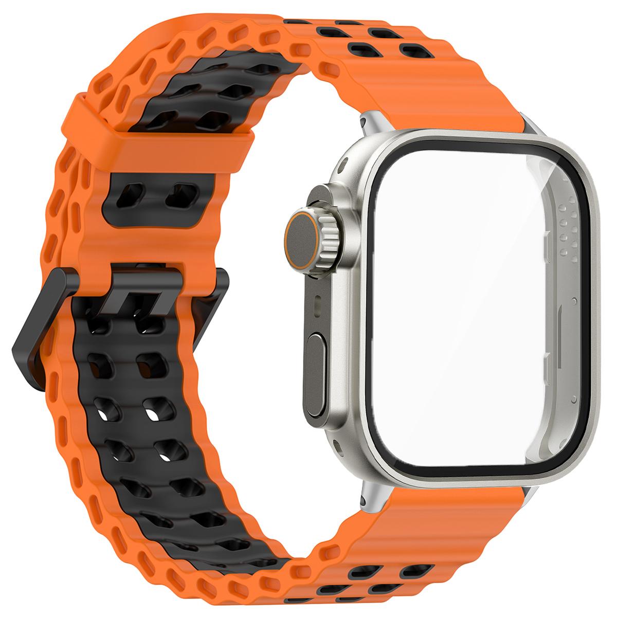 

Морський ремінець+ПК-кейс для Huawei Watch Fit4 4 Pro Двоколірний ремінець Зміна на Ультра-чохол для Huawei Fit 3 Аксесуари для смарт-годинника for Huawei Fit 3