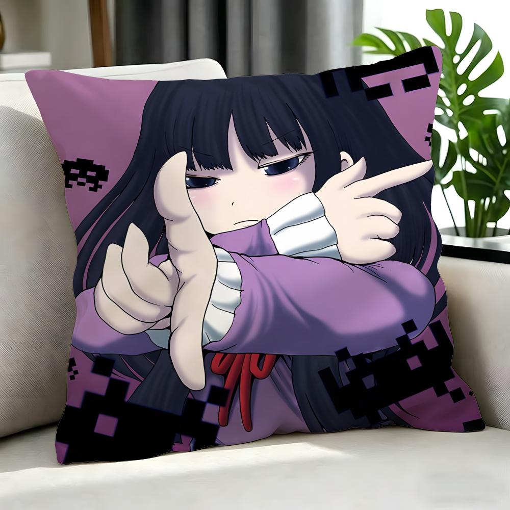 anime Hi Score Girl Cushion Cover Cushion Cover Set Pcs x x x Pillowcase Decorative Sofa Home Decor