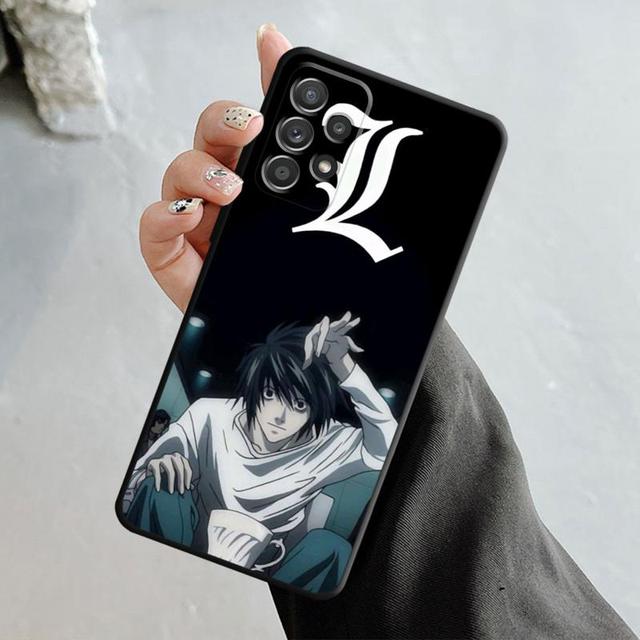 Anime Death Note L Licht Fall für Samsung Galaxy A14 A73 A53 A71 A51 A31 A33 A22 A12 A21s A13 a32 A52s A72 A52 A23