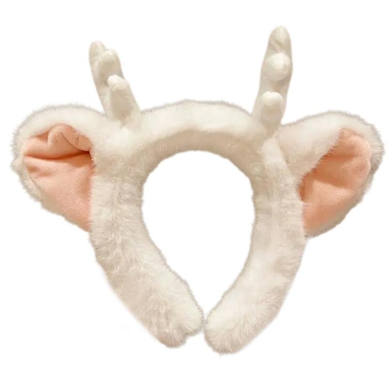 

Девушка Рога Ободки Рога Дракона Пушистый Головной Убор Резинки для Волос Веселый Головной Убор