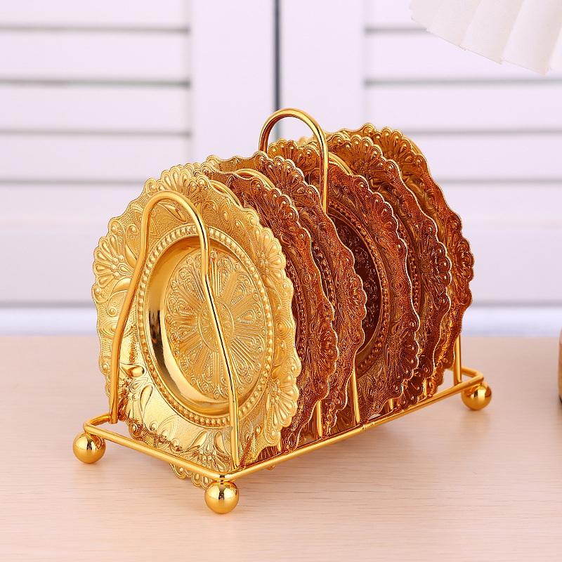 Iron Art Toast Bread Rack Restaurant Home Bread Holder 6 Slices Food Display Tool For Restaurant Kitchen Accessories