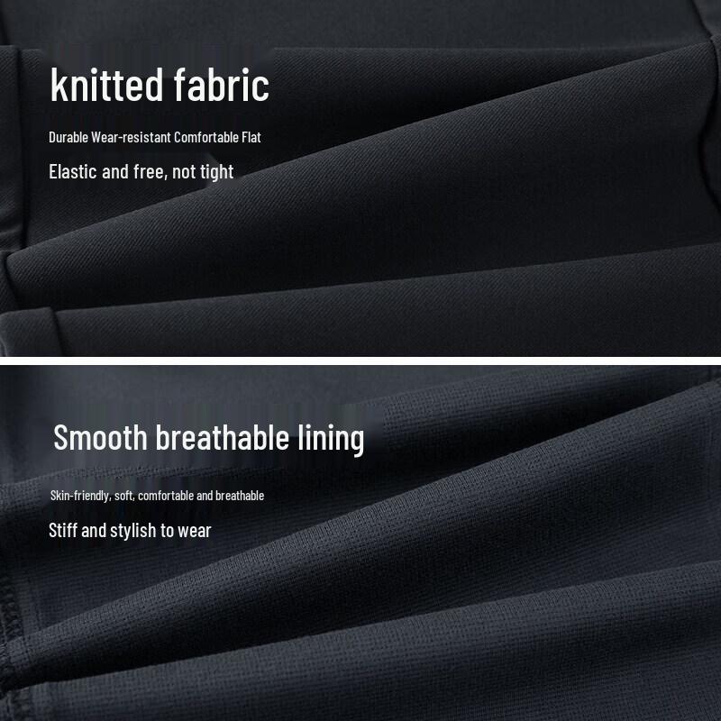 HLA Men's Light Business Classic Stretch Casual Pants