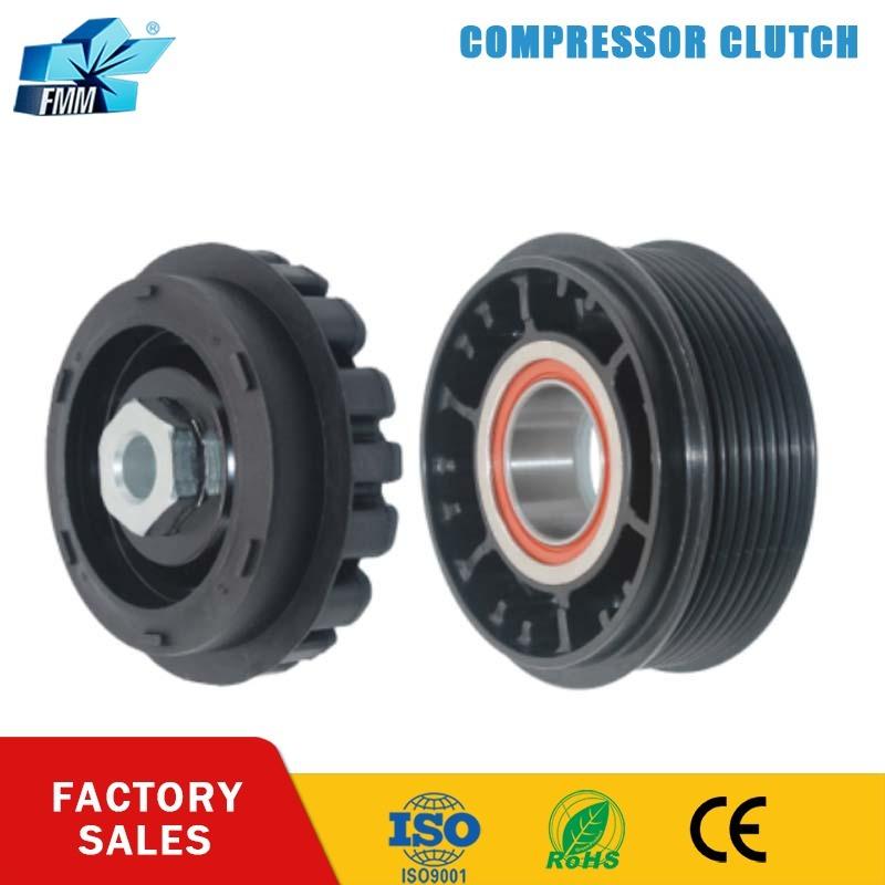 FMM Bearing 35BD5220 A/C AC Compressor Clutch Pulley for New Mercedes Benz 7Grooves 105mm Clutch Kit