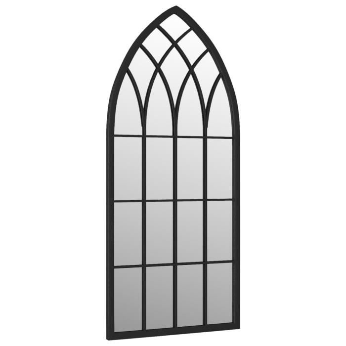 VidaXL Miroir Noir 70x30 cm Fer pour utilisation à l'intérieur 3093514