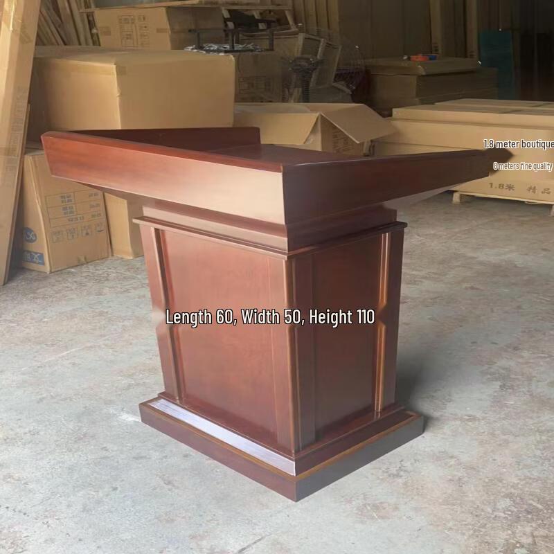Walnut Solid Wood Lectern