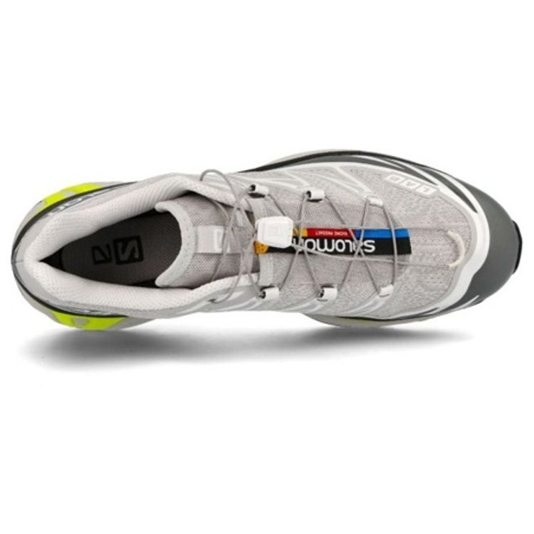 Salomon XT-6 Advanced Low Top Sports Trend Outdoor Shoes Unisex Shoes New-Moon-Gray 413951