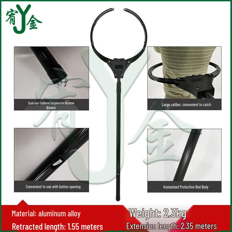 Durable Aluminum Anti-Riot Security Pole