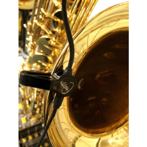 Myers Pickup "The Feather" Saxophone Microphone with Flexible Micro Gooseneck