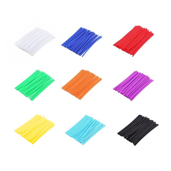 36Pcs Bike Motorcycle Wheel Spoke Wraps Rim Skin Cover Guard Motocross Kits