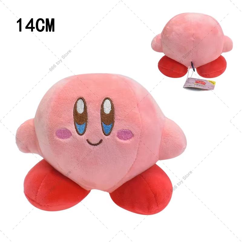 7 Styles Anime Star Kirby Plush Bread Kirby 30th Star Kirby Chef Kirby Yellow Blue Green Stuffed Peluche Plush Cartoon Toys Gift