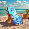 1pc Pistas da Blue Blue’s Clues1 Beach Towel, Comfortable and Thick, and Swimming/Bath/Picnic/Camping Towel, Suitable for Seaside Beaches