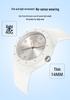Sanda Wasserdichte Leuchtende Quarz-Armbanduhr - Einfaches Zeigerdesign für Schüler