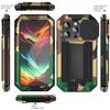 For iPhone 16e 16 15 14 Plus 13 Pro Max Rugged Metal Armor Phone Case Heavy Duty Aluminum Shockproof Cover Gorilla Glass Protect