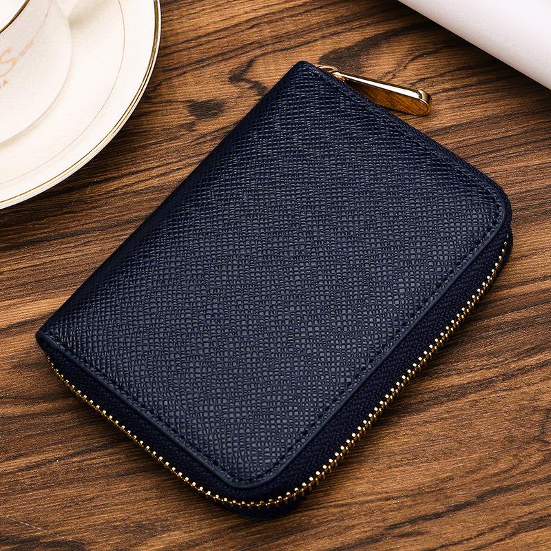 Short mini small wallet, women's men's card bag, zipper, loose wallet, change bag, coin bag.