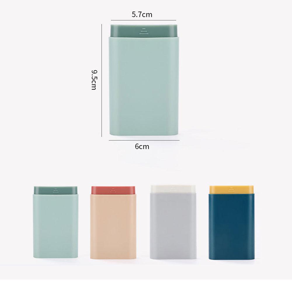 Dust-proof Mini Tablet Medicine  Kit Pill Splitter Holder Pill Case Dispenser Pill Medicine Box