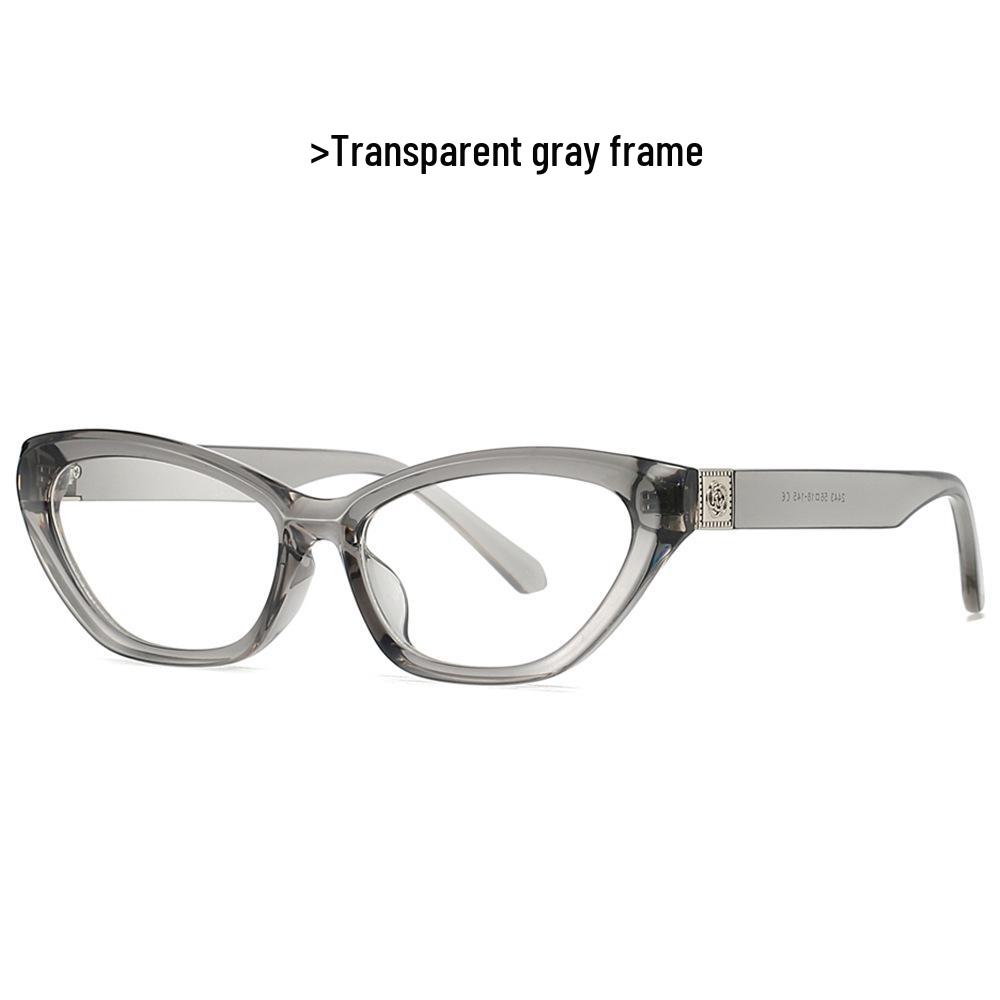Cross-Border Cat Eye Glasses 2443: High-End Blue Light Blocking, Myopia-Compatible, Internet Celebrity Style