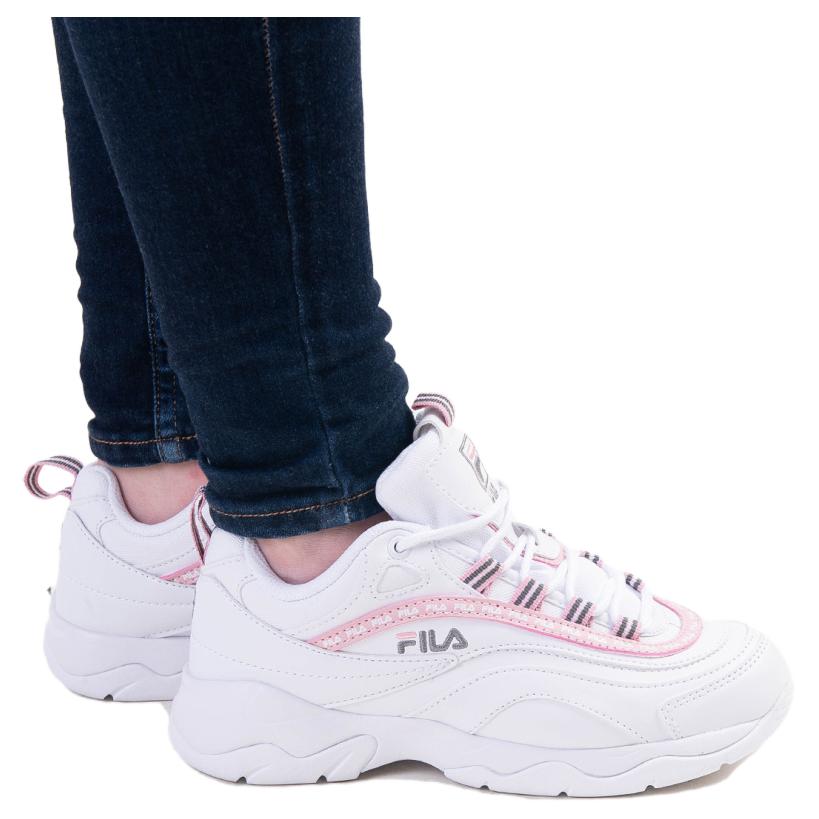 Fila Ray Repeat White Pink Women Sneakers 5RM00816-111